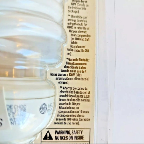 GE 15517 Energy Star Smart Light Bulb General Purpose 26-Watt 1750 Lumen 8000 hr - Picture 14 of 14